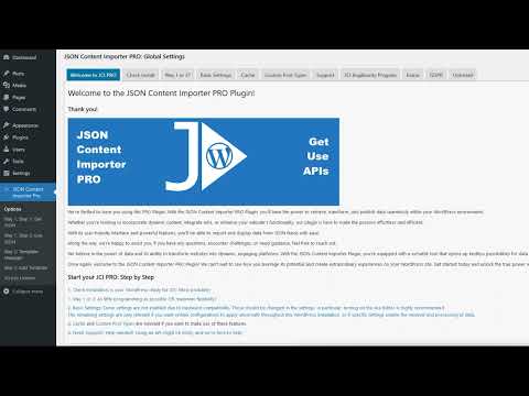 Easy JSON Content Importer PRO 3.8.0