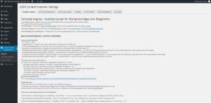 JCI PRO Version: options